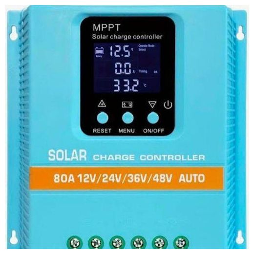 80A MPPT CHARGER CONTROLLER 12V 24V 36V/48V AUTO