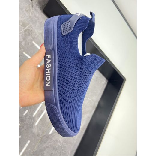 Men Soft Easy Sneakers Blue