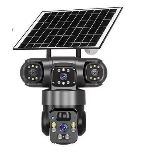 Smart 3Lense CCTV Camera 4g Network