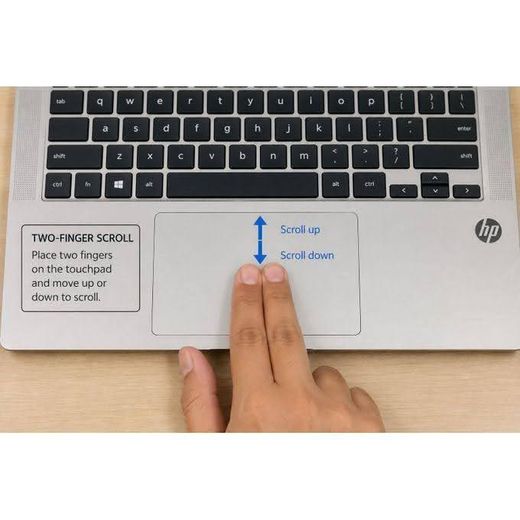 Hp Chromebook 14-INCH Laptop Education Intel Celeron 4GB RAM -32GB Storage 11.6-inch HD Webcam- Chrome OS+ Mouse& USB Light For Keyboard - image 4