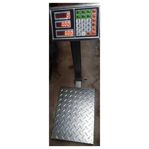 100KG Digital Platform Scale Chakared Plate T C S