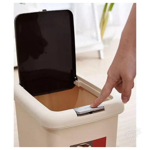 Generic Pedal Bin Living Room Kitchen Trash Can - 15Litres - image 2