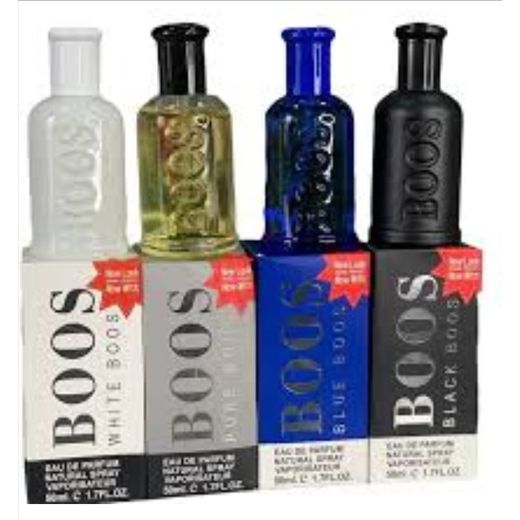 Boos Unisex  50ml  Perfume ( 4 In 1)