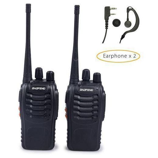 Baofeng 2 Pcs Radio BF-888S Dual Band High-Power Walkie Talkie - image 2
