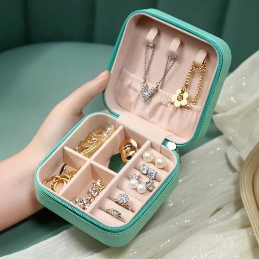 Generic Portable Jewelry Mini Box- Gift Jewelry Organizer