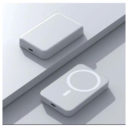 Generic MagSafe Magnetic Wireless PowerBank 5,000mAh - For All iPhone, Samsung, Huawai, Oppo etc Series ( If Your Device Support Wireless Charge ) Charging Station, Modern Wireless Charging. - image 3