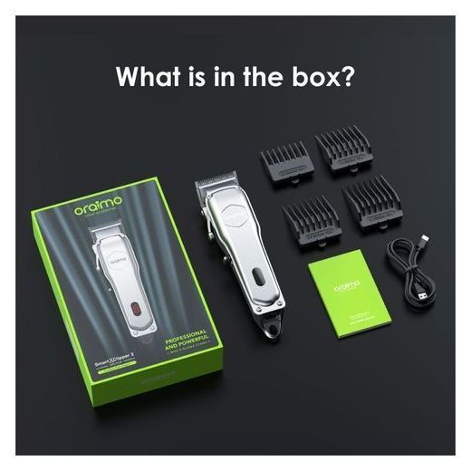 Oraimo SmartClipper2 Powerful Professional Cordless Hair Clipper
