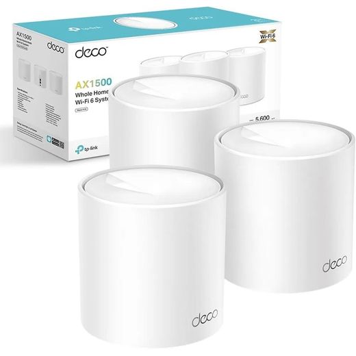 TP-Link AX1500 Whole Home Mesh Wi-Fi 6 System Deco X10(3 packs)