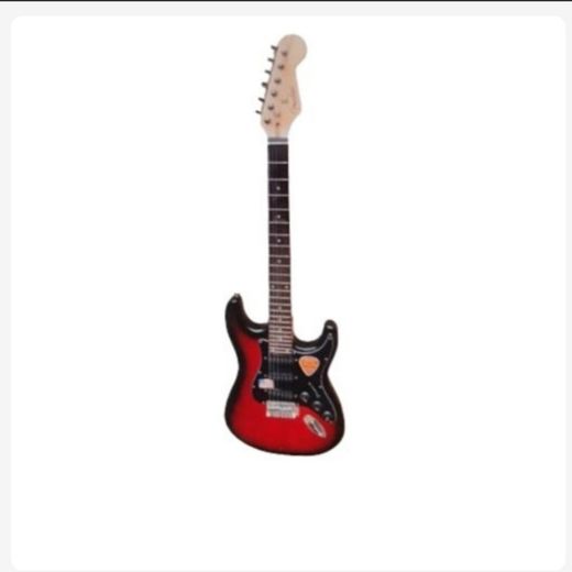 Generic Professional 6 String Electric Lead Guitar With Pick Bag And Belt