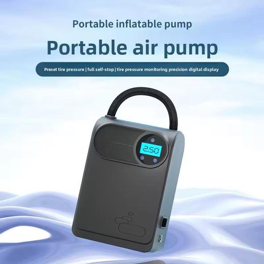 Generic Car air pump, multi-functional portable electric tire emergency car air pump, cross-border best-selling product - image 4