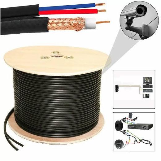 Sky Vision CCTV Camera Cable RG59 & Power Pro Coaxial Cable-305M - image 2