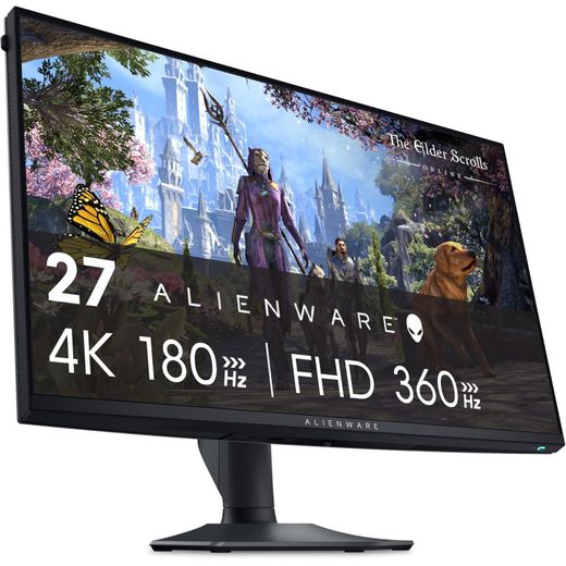 Alienware 27 4K Dual-Resolution Gaming Monitor - AW2725QF - 4K at 180Hz and FHD at 360Hz
