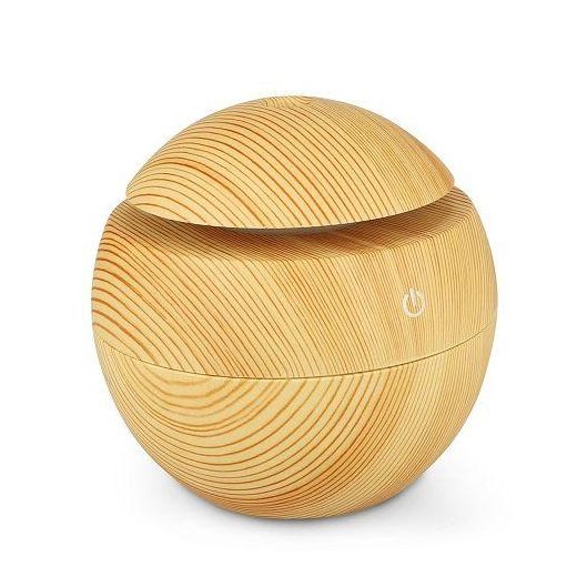 130ml Mini USB Humidifier Light Wood Grain Diffuser 