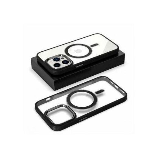 Generic iPhone 16 Promax/16 Pro/16/15 Promax/15 Pro/15/14 Promax/14 Pro/14/13 Promax/13 Pro/13/12 Promax/12 Pro/12/11 Promax/11 Pro/11/Xs Max/X/Xs/Xr/8 Plus/7 Plus/7/8 Quantum Clear Black MagSafe Transparent Edge Protective Shockproof Case - image 4