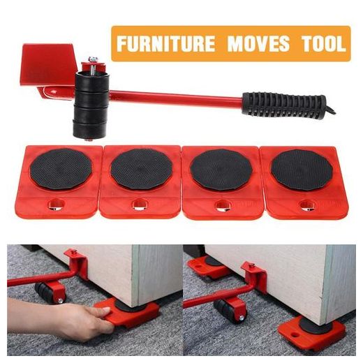 5 IN 1 MOVABLE ROLLER MOVING HELPER FURNITURE APPLIANCES.