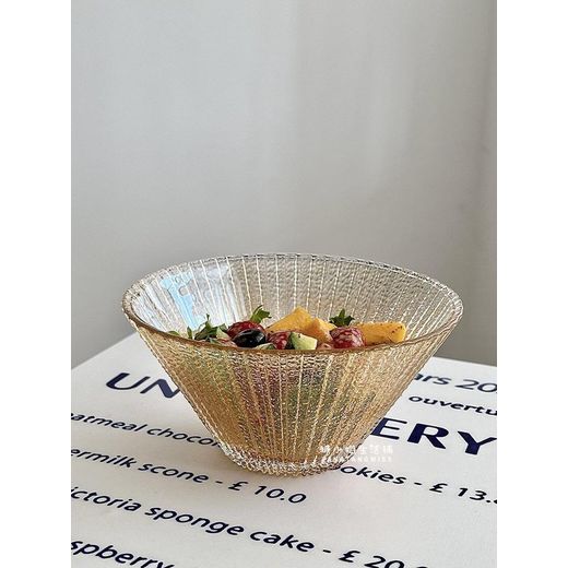 Generic 3PCS Qianli Glass Bowl For Salad And Its Likes (W808J) - image 2