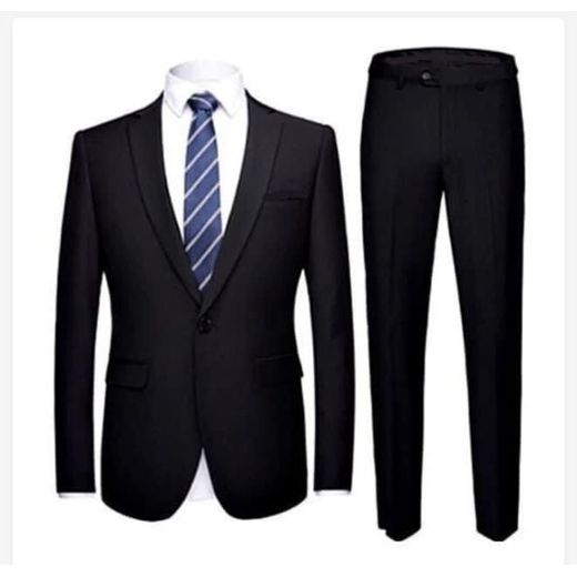 Men’s Slim Fit Suit Corporate Suit-black