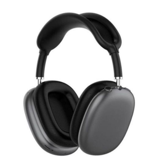 Generic High Classic Áirpod Max Wireless Headphones - Pure Bass Bluetooth Headset - Over Ear Noise Cancelling - With Leather Case - For iPhone & Android