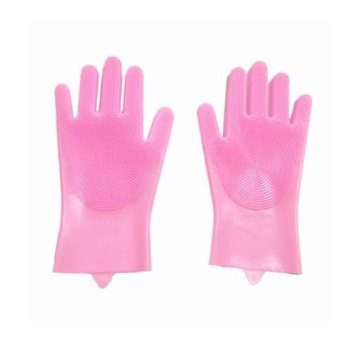 Generic 1Pair Magic Silicone Dishwashing Scrubber Rubber Kitch - image 2
