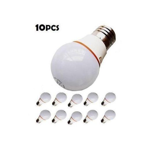 AKT AKT- 10Pcs 10W LED Light Bulb - 90% Energy Saving Bulb-SCREW BASE