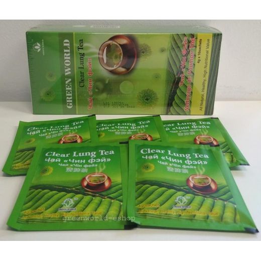 Green World Natural Lung Cleansing Tea With Mullein Leaf, Clear Lung Tea,   Lung Detox Herbal Tea - image 2