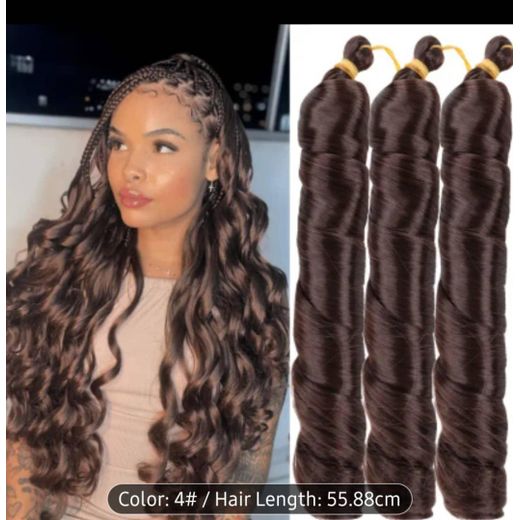 Bundles Of Luxury French Curls / Spanish Curls 4#