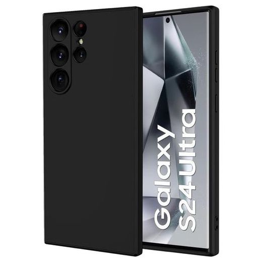 Samsung Galaxy S24 Ultra Silicone Back Case - Black