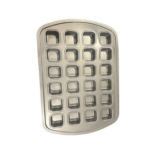 24 Cavity Mini Loaf Pan,Brownie Bite Baking Pan