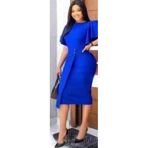 Fashion dazzling lovel easy fit ladies office gown - image 2