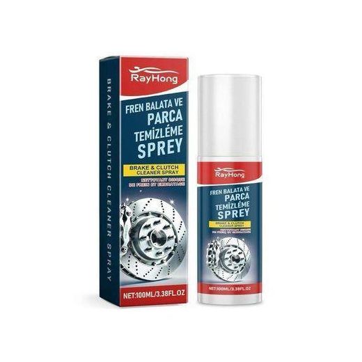 Rayhong Quick Application, Instant Results Brake Rust and dust remover & Brake and clutch cleaner Spray Bicycle Disc Brake Cleaner Aerosol, 100ml Brake Cleaner Spray Heavy Duty Car Brake Cleaner Reduces Brake Noise Brake & Clutch Cleaner Spray 100ML - image 3