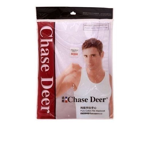 Chase Deer 3 Pieces Men's Premium Quality Singlet
