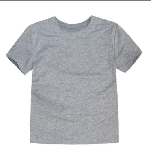 Fashion 3 in 1 unisex Kids Round-Neck polo - Black,white & Grey - image 3