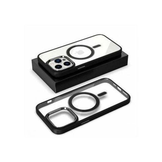 Generic iPhone 16 Promax/16 Pro/16/15 Promax/15 Pro/15/14 Promax/14 Pro/14/13 Promax/13 Pro/13/12 Promax/12 Pro/12/11 Promax/11 Pro/11/Xs Max/X/Xs/Xr/8 Plus/7 Plus/7/8 Quantum Clear Black MagSafe Transparent Edge Protective Shockproof Case - image 3