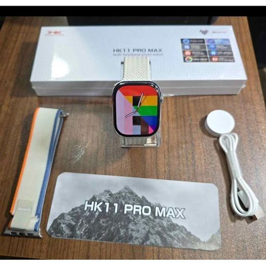 Generic HK11 Pro Max Smart Watch Alloy Multi Functional Android Bluetooth Amoled - image 2
