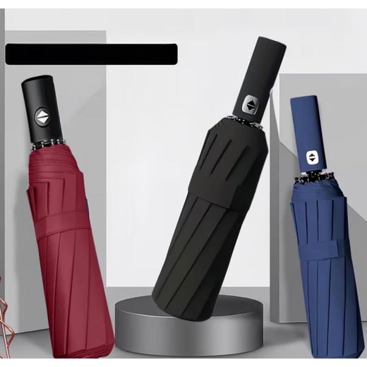 Clo  Automatic Folding Umbrella - Windproof, Sunshade, Multi-Rib Design, Compact And Durable, Essential for Daily Commute, Fashion Accessory High-Quality Fabric, Top Choice for Travel, Ideal Holiday Gift