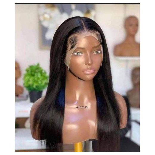 Frontal Straight Wig (20") + Free Head Bonnet