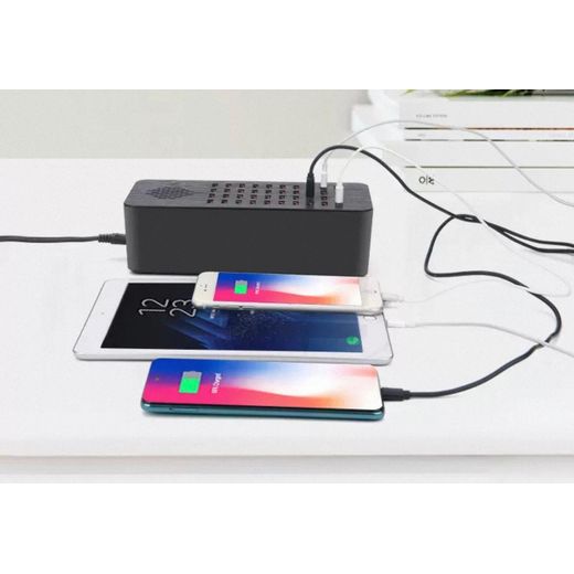 Generic 200w 40 PORTS usb port power charging station 40 ports with air ventilator cooling fan