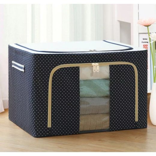 Generic Large Capacity Clothes Storage Bag Foldable With Zipper