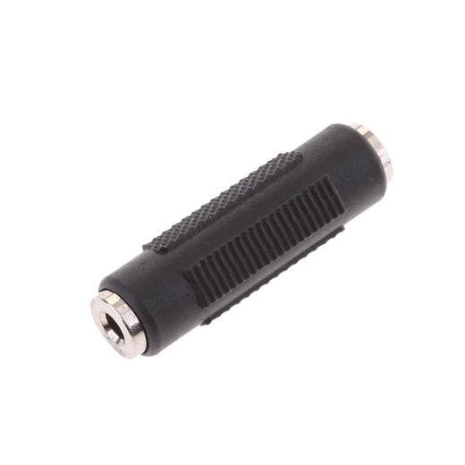 Generic 5 Pieces Audio 35mm Stereo Jack Coupler Joiner Female Adapter - image 2