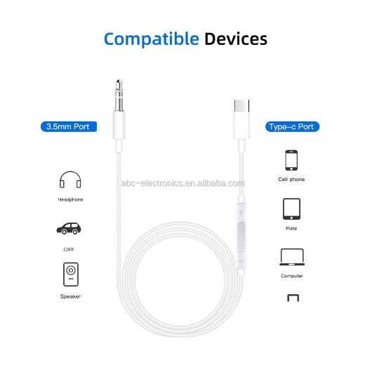 Generic 3.5mm Male Aux To Type-C Audio Adapter - image 2