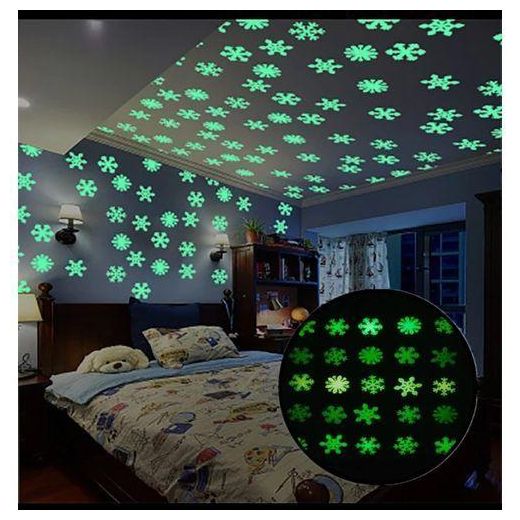 Generic Glow In The Dark Stars Multi Pack Wall Stickers 100pcs - image 2