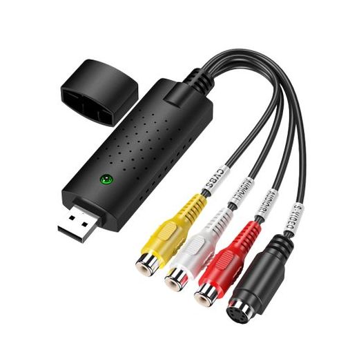 Generic USB 2.0 Easy Cap Video TV DVD VHS DVR Capture Card Easier Cap USB Video Capture Device Support Win10 Capture Card