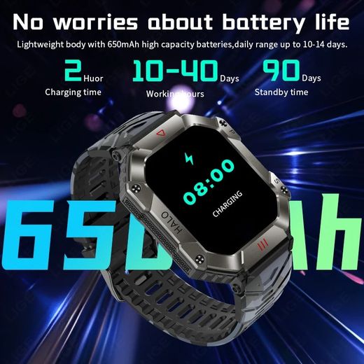 Generic Smart Watch Compass Outdoor Sports SmartWatch GPS Movement - image 3
