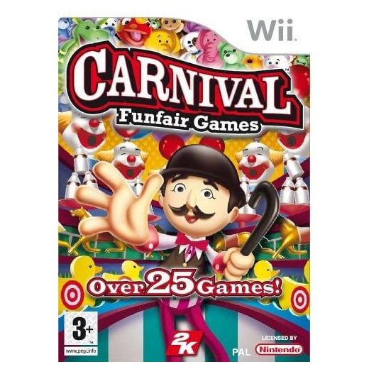 Licensed Nintendo Carnival Funfair Games - Nintendo Wii