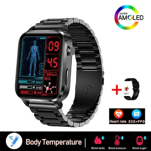 Generic Smartwatches Men Laser Treatment Hyperglycemia Health Heart Rate Blood Pressure Sport Smart Watch