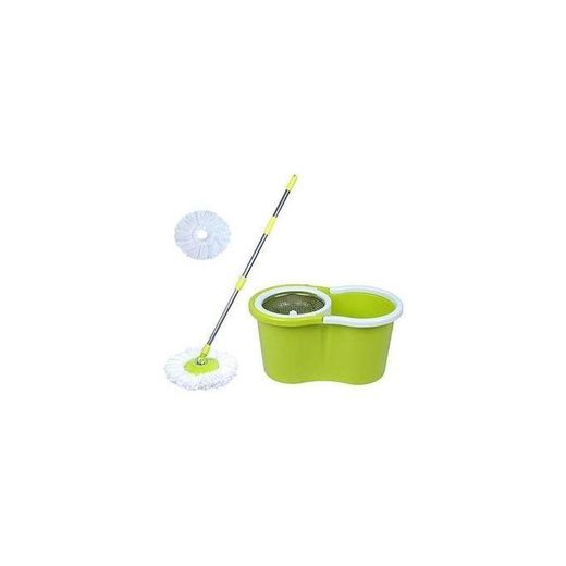 Extendable Spin Mopping Stick And Bucket