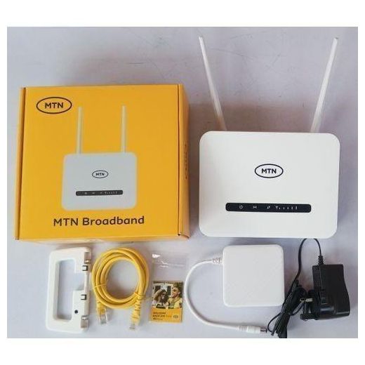 Mtn Ops  Universal 4G Wifi Cat6 LTE Wifi Mtñ Hynetfléx Router Hotspot For Home, Office & Business + BACKUP POWER BANK (cat6)