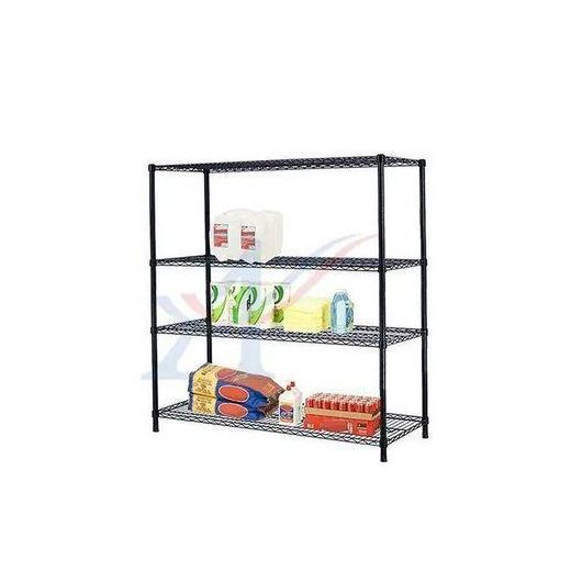 Generic Adjustable Metal Mesh- Wire Shelving Rack - 4 Layer - 5ft - image 2