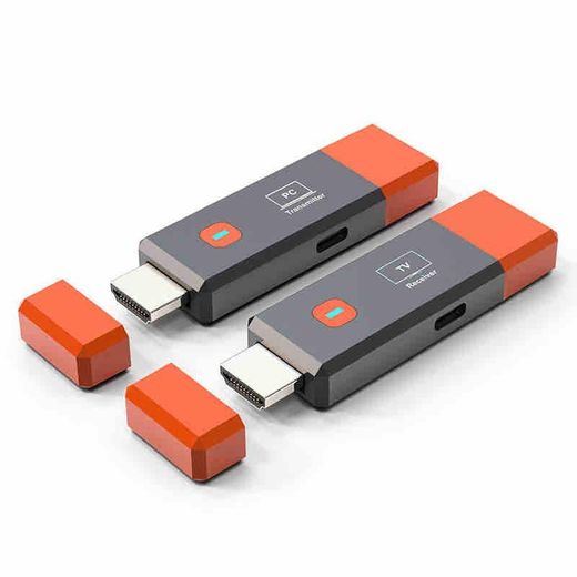 Wireless MS-T Wireless HDMI Extender Audio Video Sender TYPEC Transmitter and Receiver 50M UPGRADED VERSION