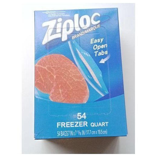 Ziploc Ziplock Storage Plastic Bags With Easy To Open Tabs